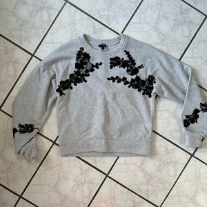 Express grey sweater